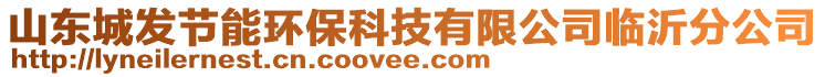 山東城發(fā)節(jié)能環(huán)保科技有限公司臨沂分公司