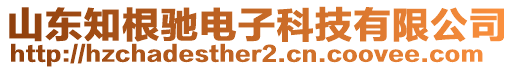 山東知根馳電子科技有限公司