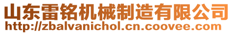 山東雷銘機(jī)械制造有限公司