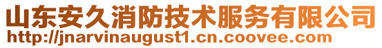 山東安久消防技術(shù)服務(wù)有限公司