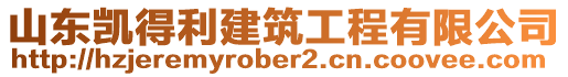 山東凱得利建筑工程有限公司