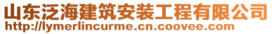 山東泛海建筑安裝工程有限公司