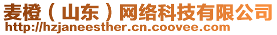 麥橙（山東）網(wǎng)絡(luò)科技有限公司