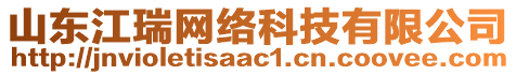 山东江瑞网络科技有限公司