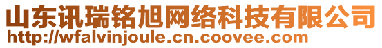 山東訊瑞銘旭網(wǎng)絡(luò)科技有限公司