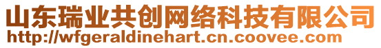 山東瑞業(yè)共創(chuàng)網(wǎng)絡(luò)科技有限公司