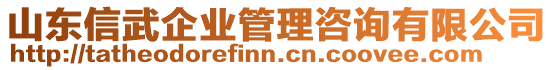 山東信武企業(yè)管理咨詢有限公司