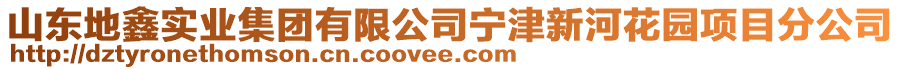 山东地鑫实业集团有限公司宁津新河花园项目分公司