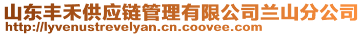 山東豐禾供應(yīng)鏈管理有限公司蘭山分公司