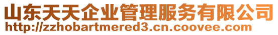 山東天天企業(yè)管理服務(wù)有限公司