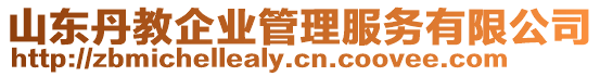 山東丹教企業管理服務有限公司