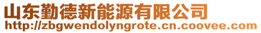 山東勤德新能源有限公司