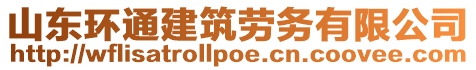 山東環(huán)通建筑勞務(wù)有限公司