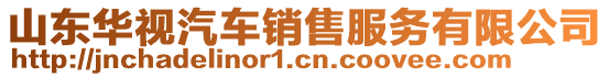 山東華視汽車銷售服務(wù)有限公司