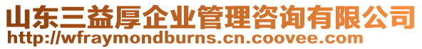 山東三益厚企業(yè)管理咨詢有限公司