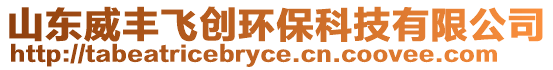 山東威豐飛創環?？萍加邢薰? style=