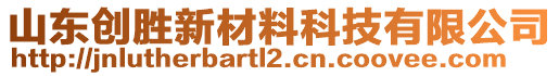 山東創(chuàng)勝新材料科技有限公司