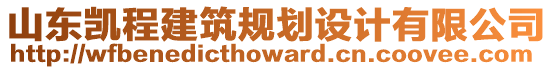 山東凱程建筑規(guī)劃設(shè)計(jì)有限公司