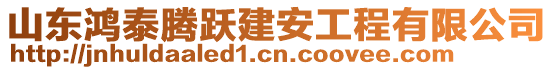 山東鴻泰騰躍建安工程有限公司