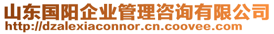 山東國(guó)陽企業(yè)管理咨詢有限公司