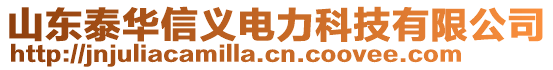 山東泰華信義電力科技有限公司