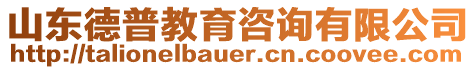 山東德普教育咨詢有限公司