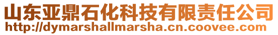 山東亞鼎石化科技有限責(zé)任公司