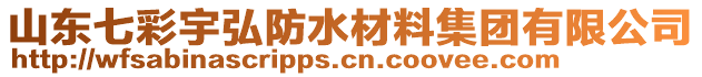 山東七彩宇弘防水材料集團有限公司