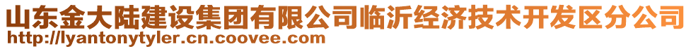 山東金大陸建設(shè)集團(tuán)有限公司臨沂經(jīng)濟(jì)技術(shù)開發(fā)區(qū)分公司