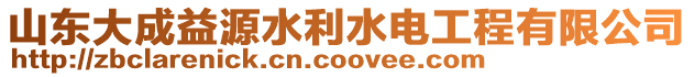 山東大成益源水利水電工程有限公司