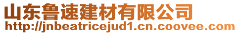 山東魯速建材有限公司
