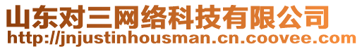 山東對三網(wǎng)絡(luò)科技有限公司