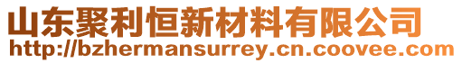 山東聚利恒新材料有限公司