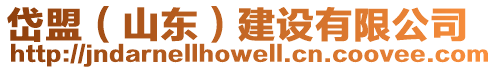 岱盟(山東)建設有限公司