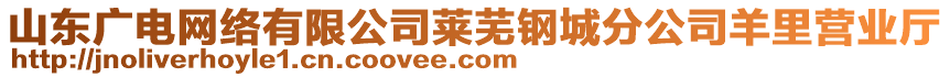 山東廣電網(wǎng)絡(luò)有限公司萊蕪鋼城分公司羊里營業(yè)廳