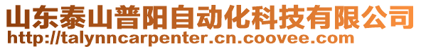 山東泰山普陽(yáng)自動(dòng)化科技有限公司