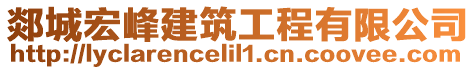 郯城宏峰建筑工程有限公司