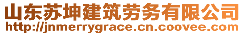 山東蘇坤建筑勞務有限公司