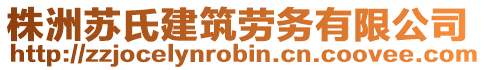 株洲蘇氏建筑勞務(wù)有限公司