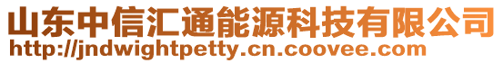 山東中信匯通能源科技有限公司