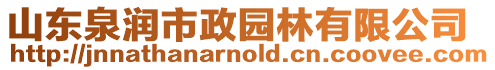 山東泉潤市政園林有限公司