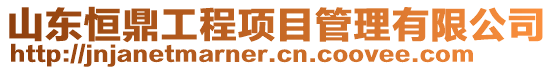 山東恒鼎工程項目管理有限公司