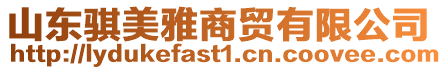山東騏美雅商貿有限公司