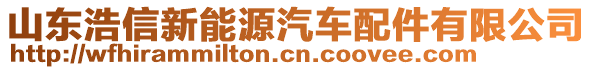 山東浩信新能源汽車配件有限公司