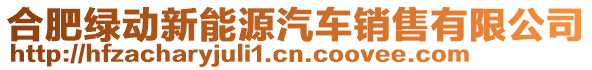 合肥綠動新能源汽車銷售有限公司