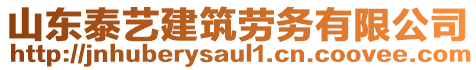 山東泰藝建筑勞務(wù)有限公司