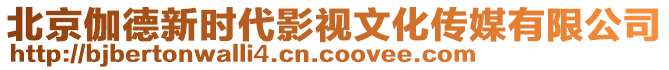 北京伽德新時(shí)代影視文化傳媒有限公司