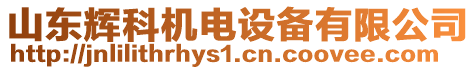 山東輝科機(jī)電設(shè)備有限公司