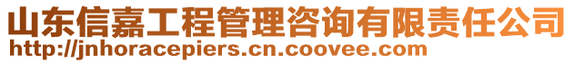 山東信嘉工程管理咨詢有限責(zé)任公司