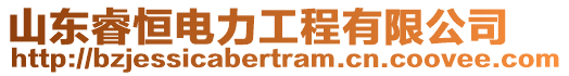 山東睿恒電力工程有限公司